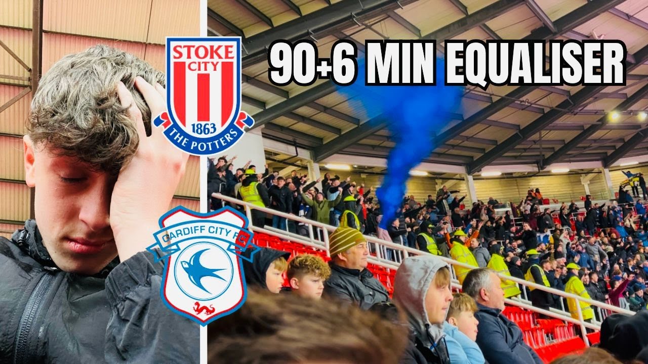 90+6 MIN EQUALISER but STOKE DISAPPOINT AGAIN *Stoke City 2-2 Cardiff City*