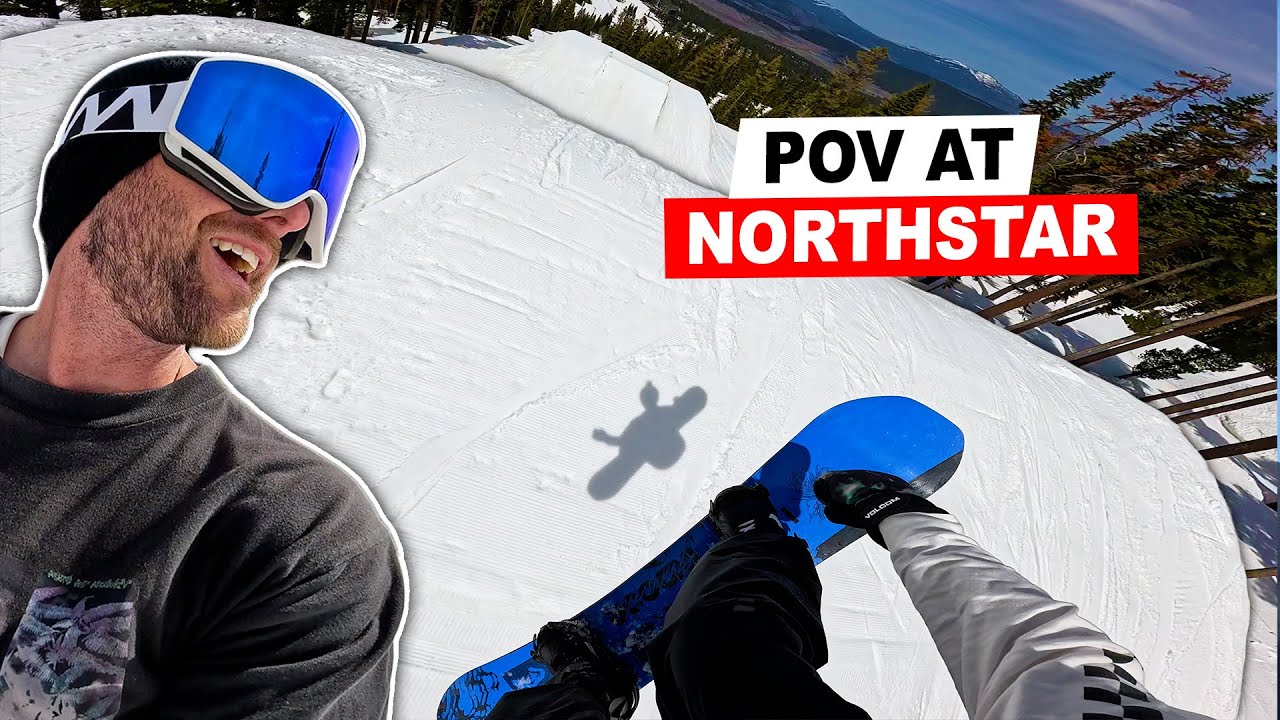 Day In The Life Snowboarding at Northstar (POV)