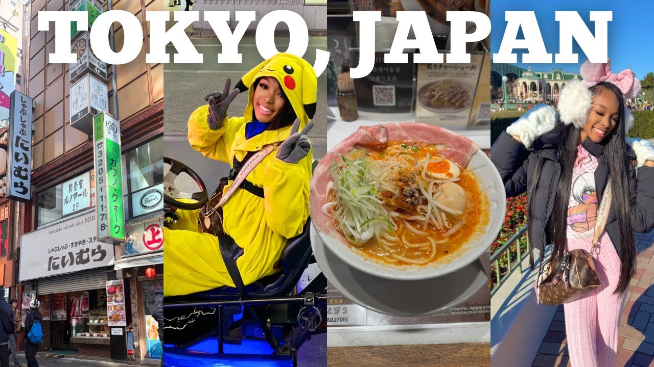 TOKYO, JAPAN 🇯🇵 | mario karts + disneyland + shibuya + pig cafe + food + shopping 