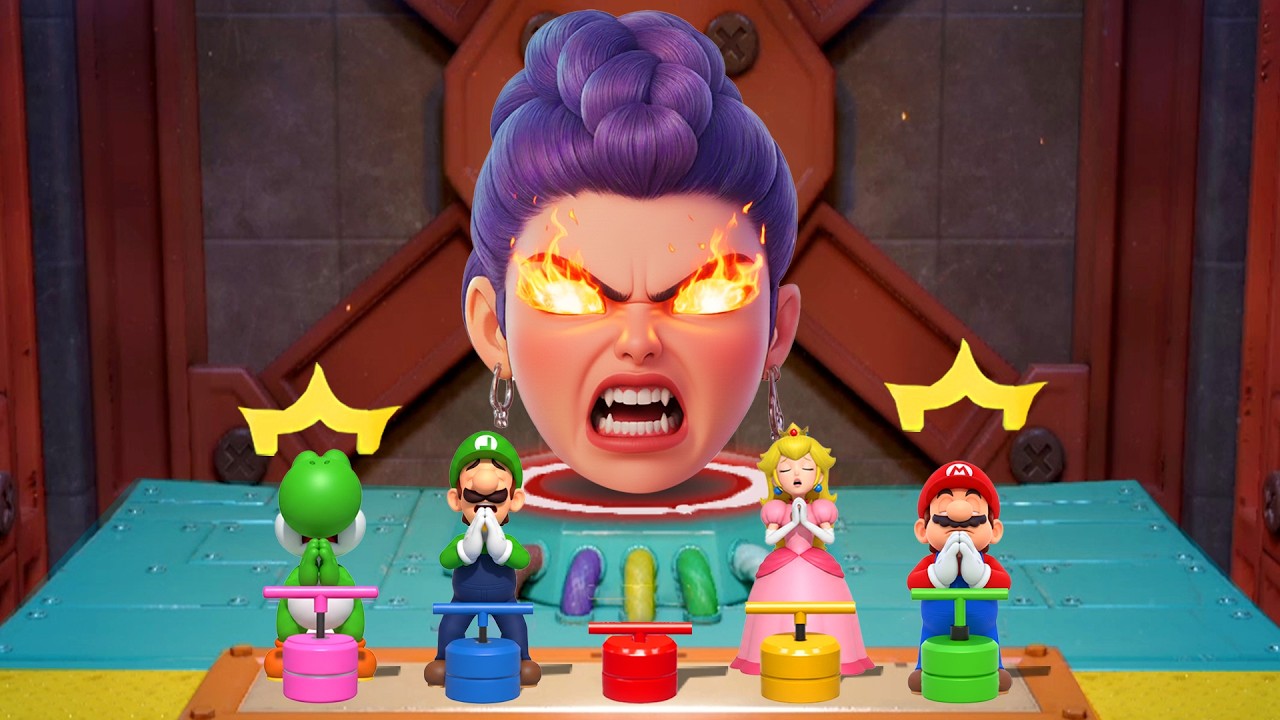 【マリオパーティ スイッチ】すべての危険なミニゲーム ヨッシー VS マリオ VS ピーチ VS ルイージ | Mario Switch