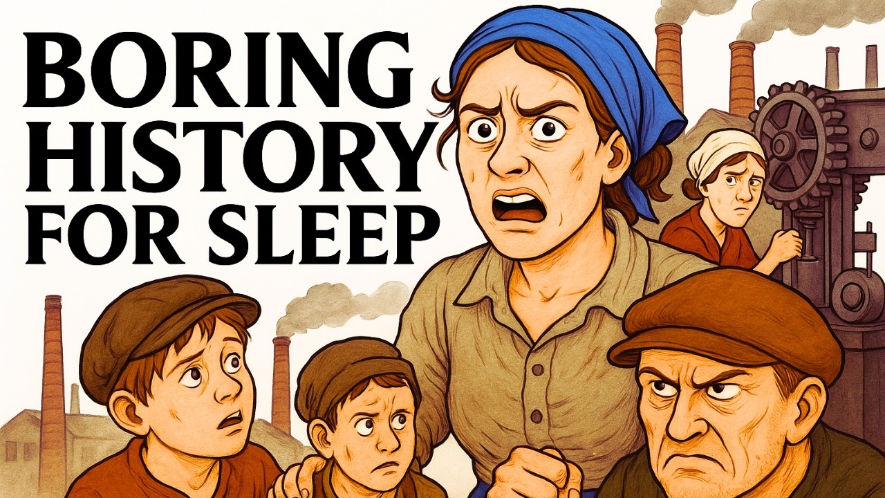 Why Life Was BRUTAL for Victorian Factory Workers | Boring History For Sleep