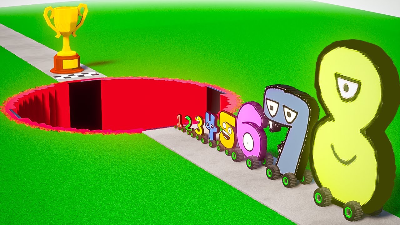Big & Small Number Lore CARS VS Big Hole VS DEATH OF LEAP | TEARDOWN