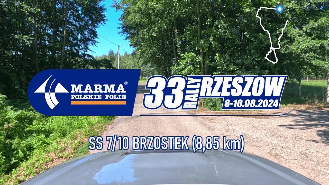 OS 7/10 Brzostek - ONBOARD - MARMA 33. Rajd Rzeszowski | Rally Rzeszow