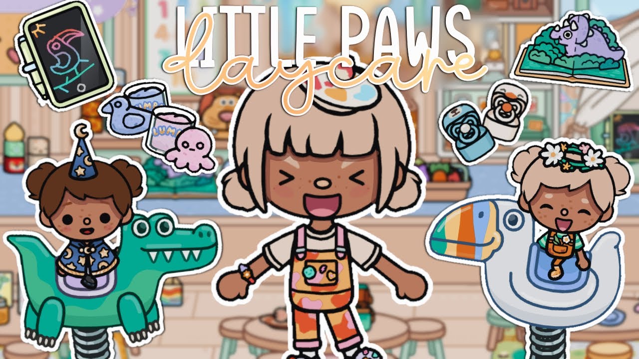 NEW Little Paws Daycare | House Pack + Clothes | *with voice* | Toca Boca Update