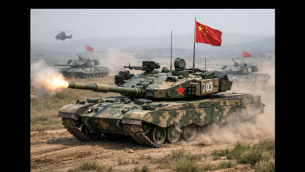 China fields Type 96A tanks equipped with APS