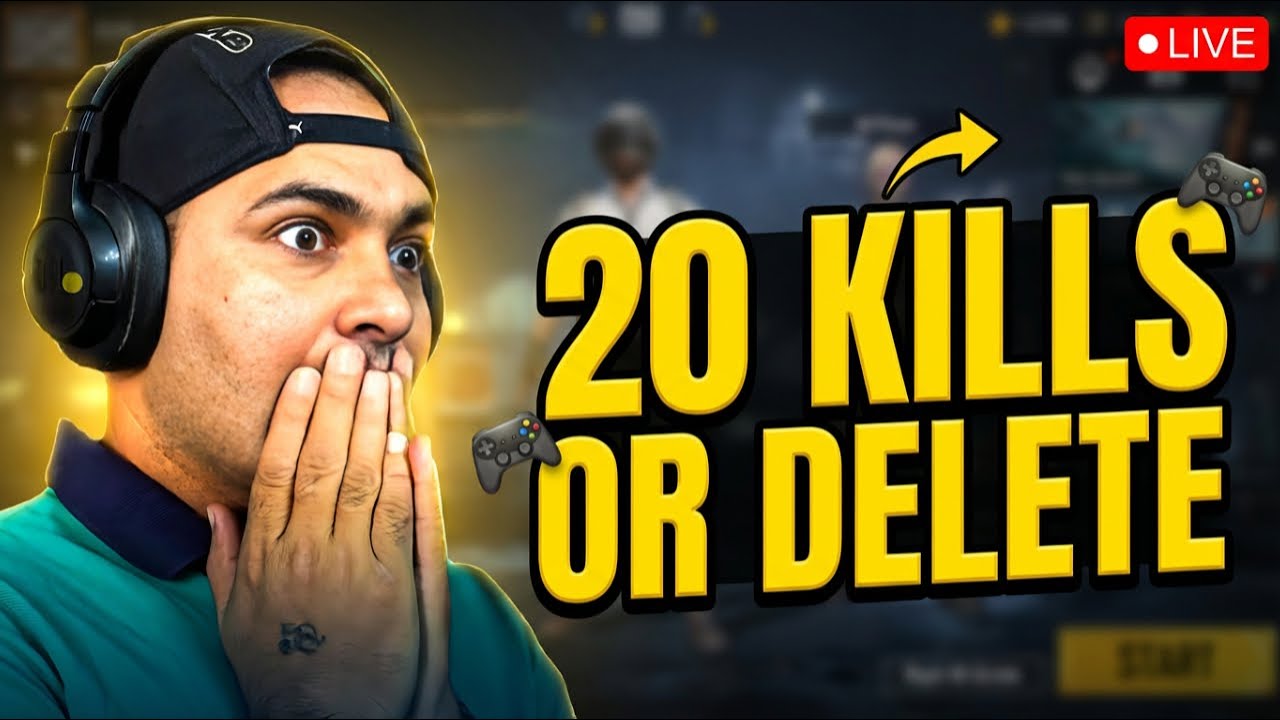 Live : Can I Hit 20 Kills in Solo vs Squads BGMI Gameplay? BGMI Live custom room | Rank Up Styx