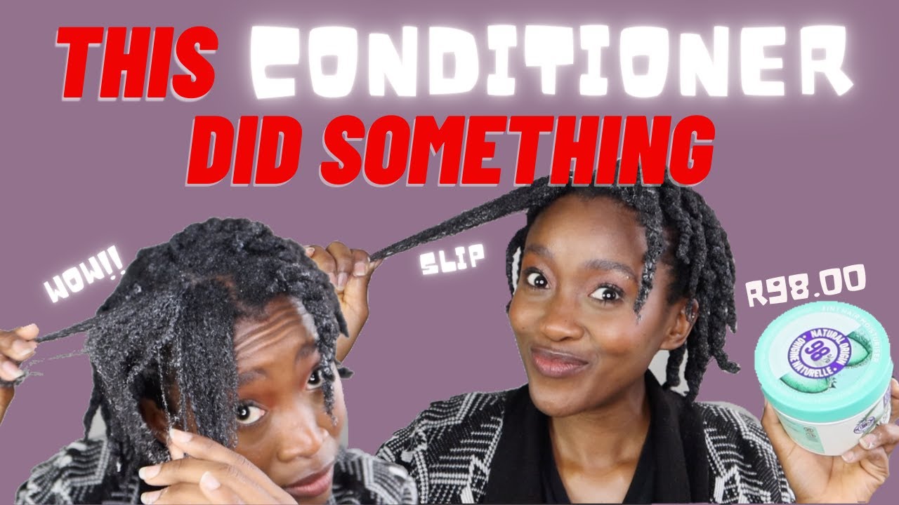 This R98.00 Deep Conditioner really gave Slip, Moisture, Hydration, RESULTS! Low Porosity 4c Hair🔥
