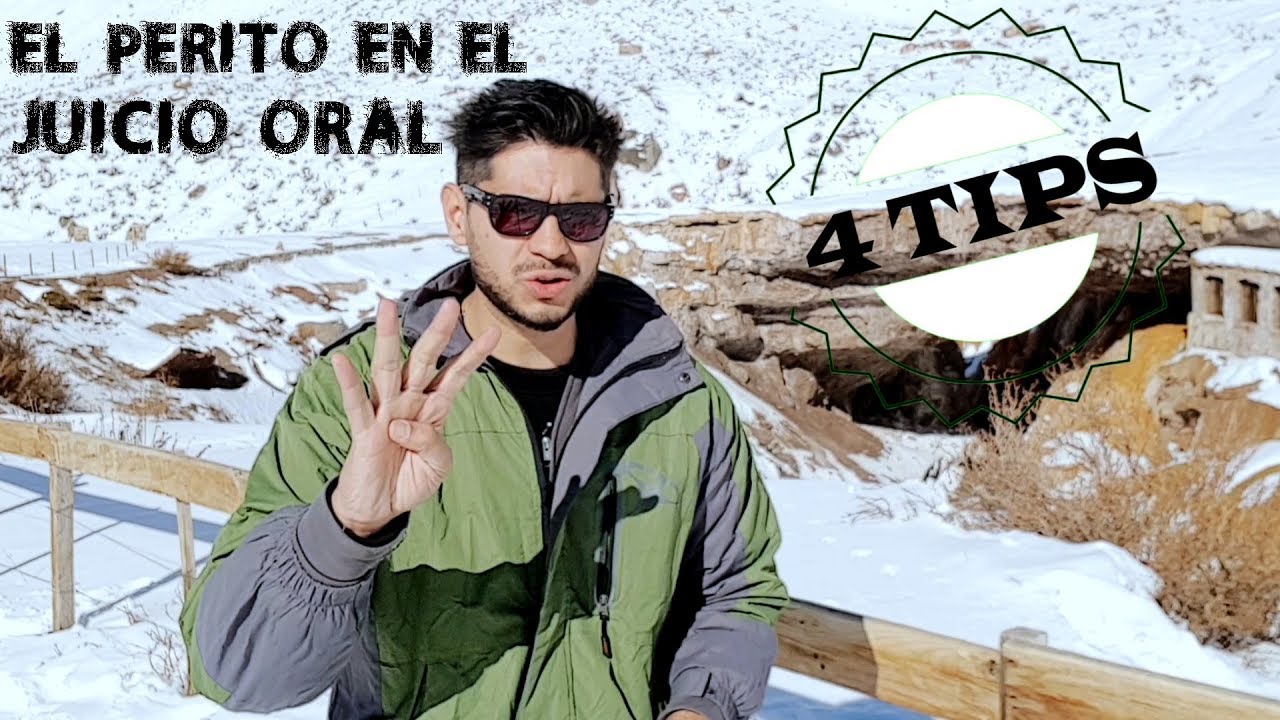 El perito en el juicio oral  #4 tips para conectar y convencer
