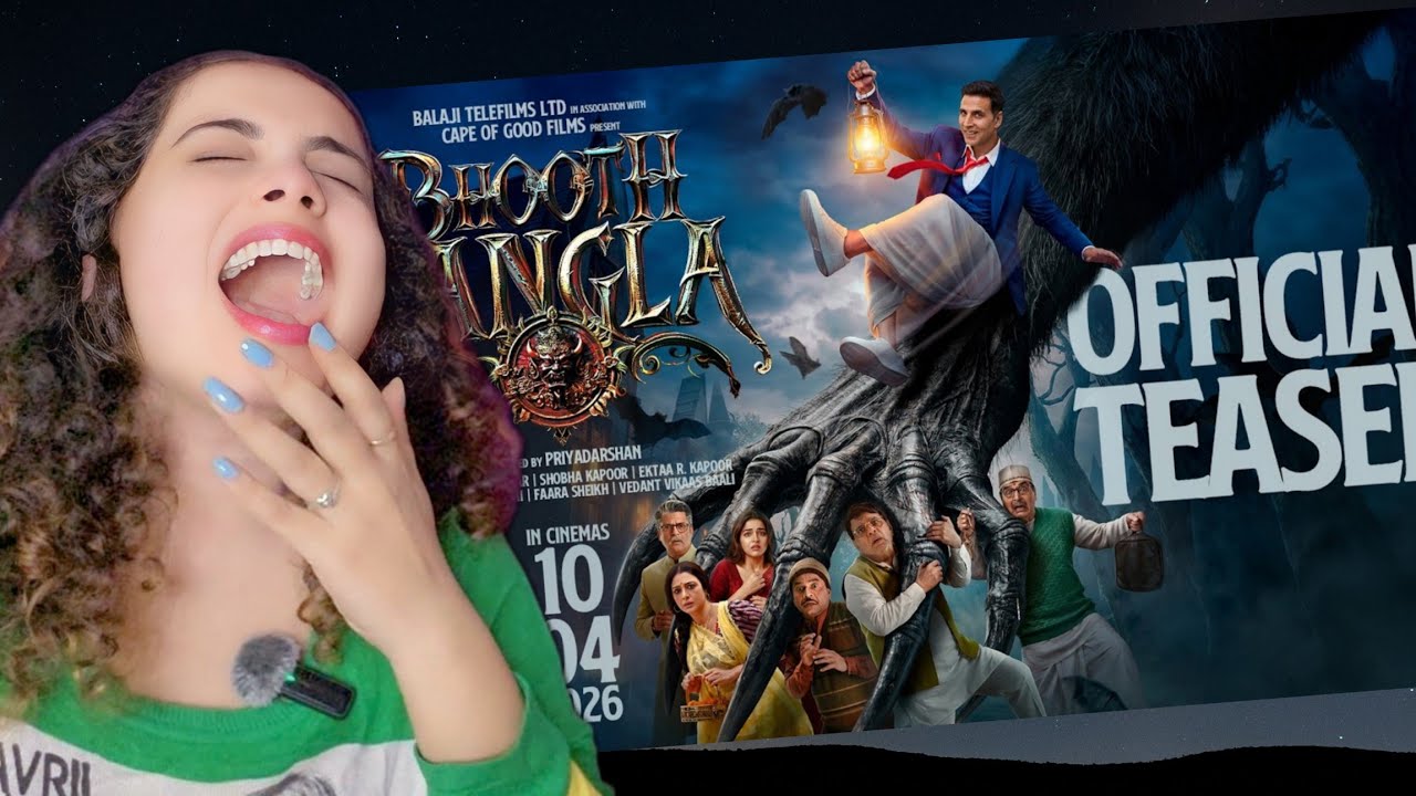 Bhoot Bangla -Official Teaser | REACTION | Akshay Kumar, Tabu, Paresh, Wamiqa, Priyadarshan |10 Apr
