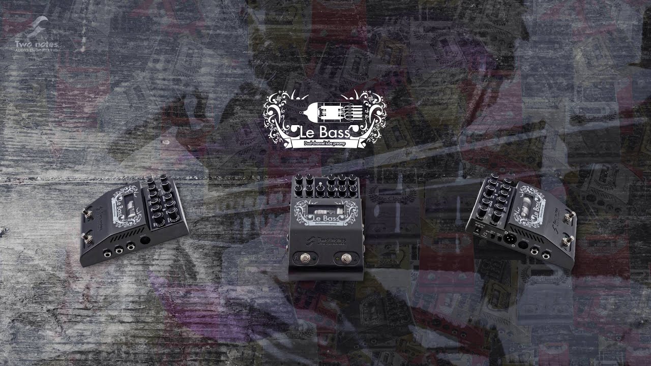 Two notes Le Bass Preamp Pedal