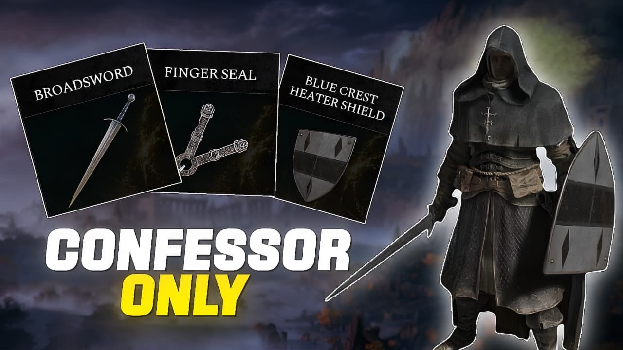 I Beat Elden Ring as Confessor (Starter Gear Only)