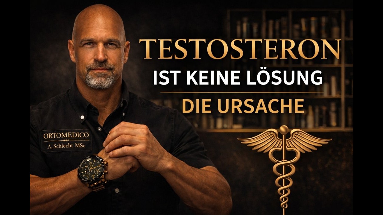 „Testosteron ab 40: Systemmedizin statt Milligramm-Mythen“