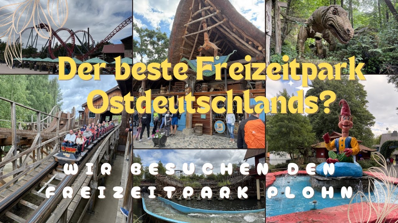 Freizeitpark Plohn 🎢 Der beste Freizeitpark in Ostdeutschland? | Unser Erlebnis & Fazit