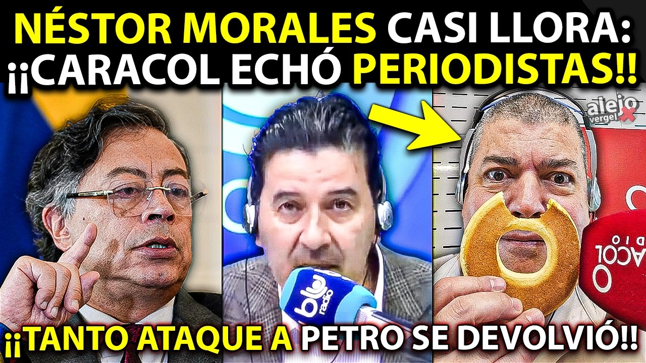 🚨CARACOL FILTR&Oacute; NOMBRES DE PRESUNTOS AC*SADORES. N&eacute;stor M. casi llora. Se Devolvi&oacute; Mentiras a Petro