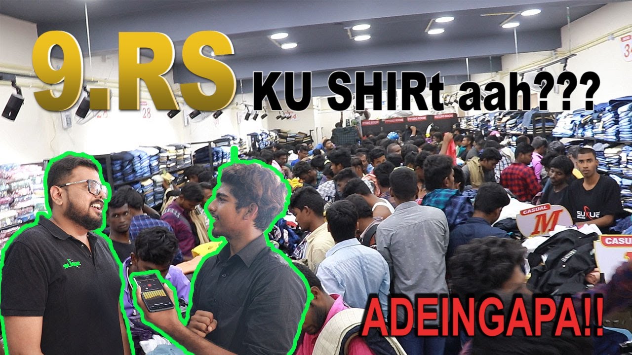 9RS. KU SHIRT AAH??? ADEINGAPA || SUXUS GRAND OPENING SALEM || JUST BANANA|| ft weightu'u bruh