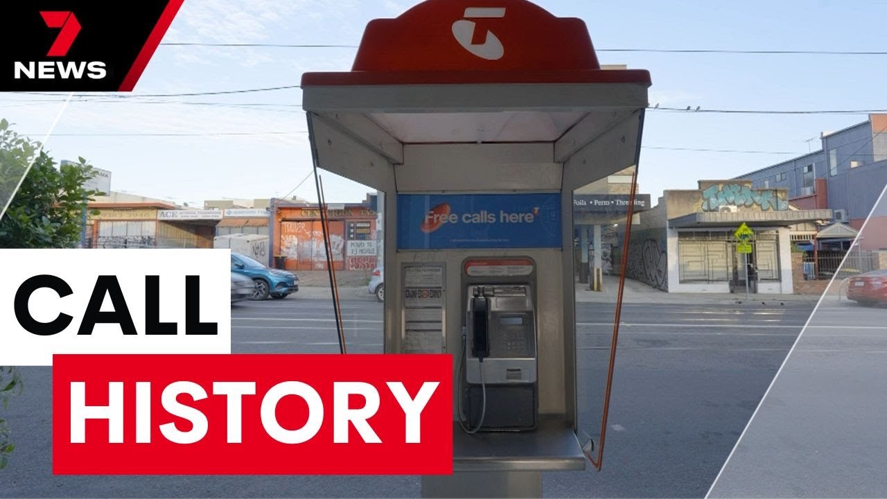 The moving reason Telstra wants to preserve this Melbourne pay-phone | 7NEWS