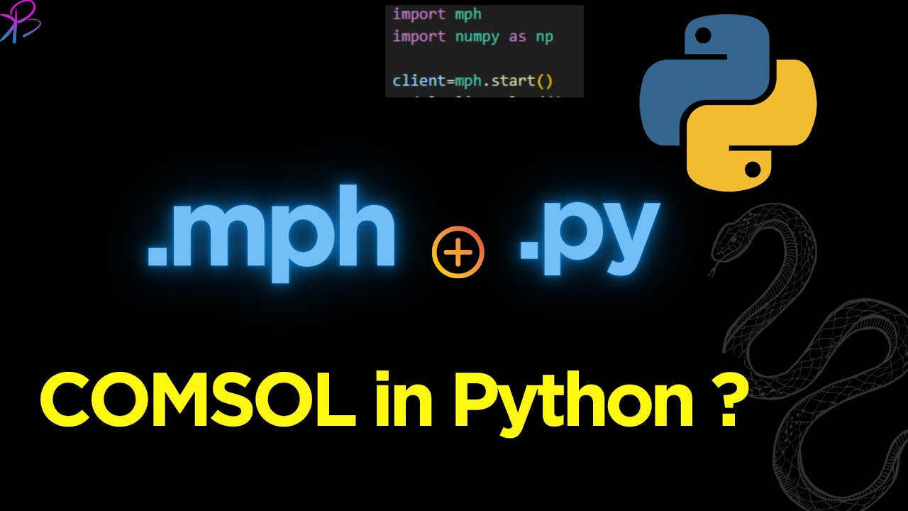 Python Scripting for COMSOL Multiphysics&reg; Software - COMSOL Programming