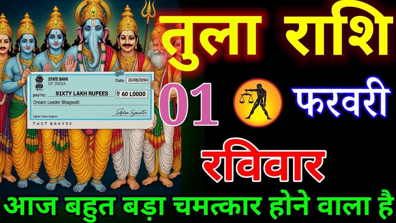 तुला राशि वालों आज 33 कोटि देवी देवताओं ने दिया आदेश अब आपके घर में होगा बहुत चमत्कार#tularashi