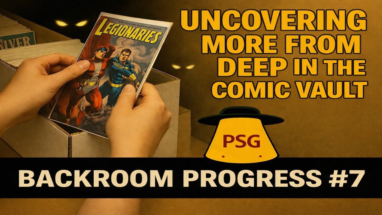 PSG Comics Backroom Progress #7 | Uncovering More from the Comic Vault