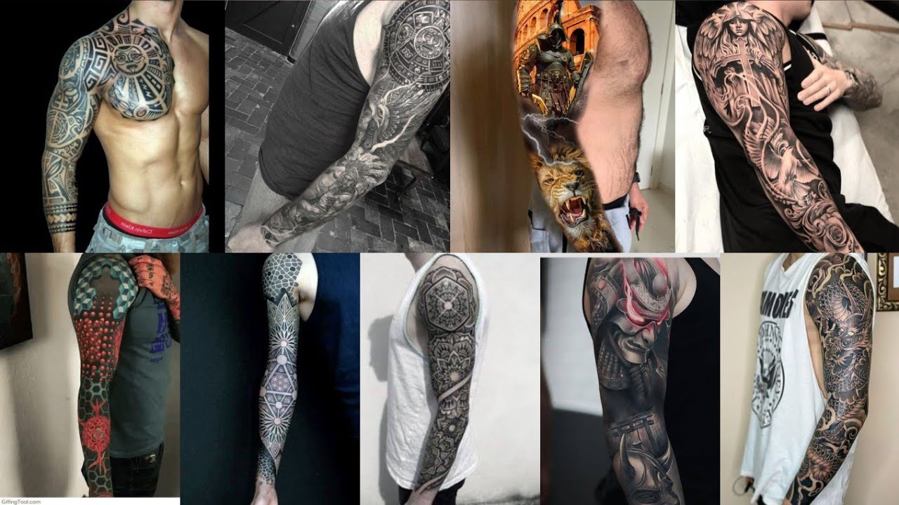 Full Sleeves Tattoo for men 2022 - Sleeves Tattoos for men _ Best of sleeves tattoos
