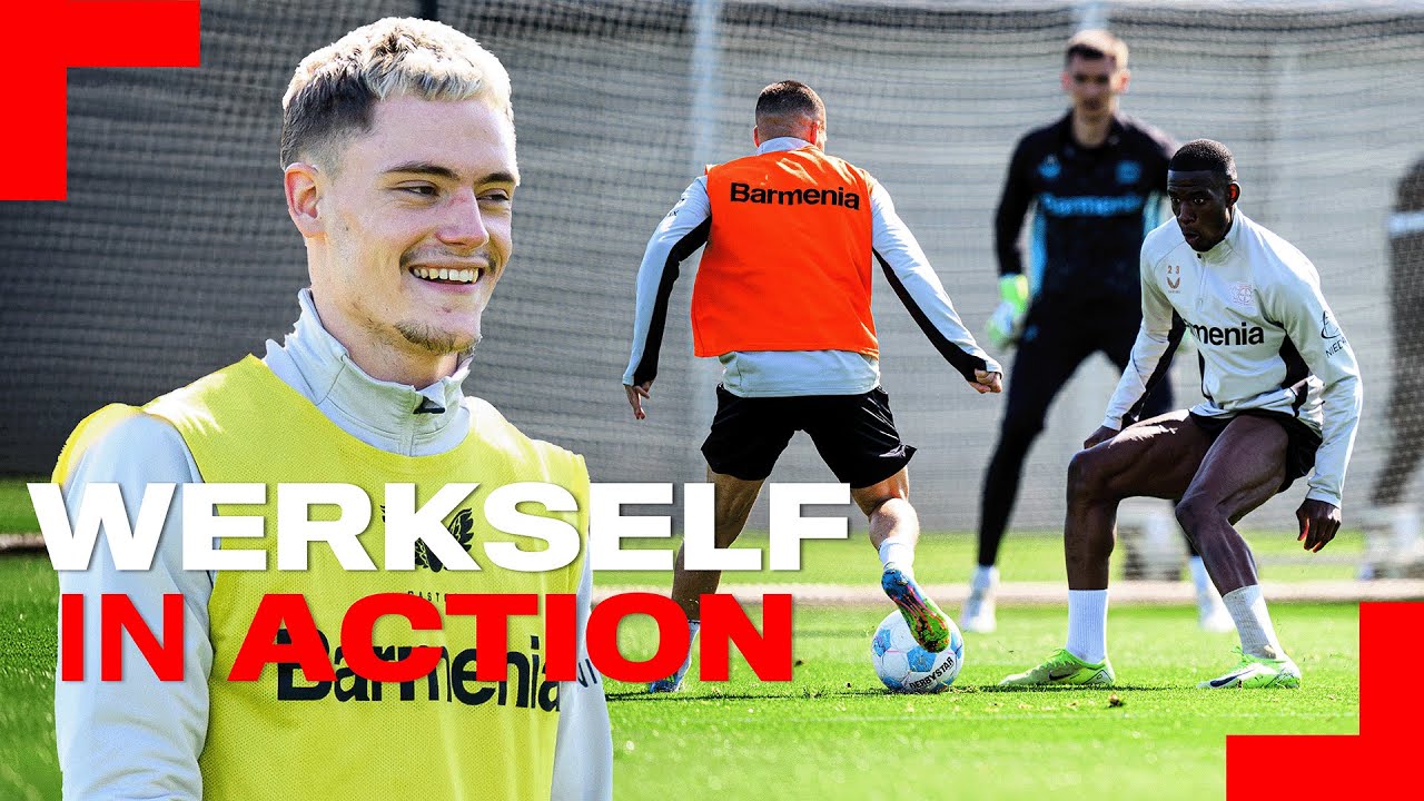 Florian Wirtz back in team training | Werkself in action!