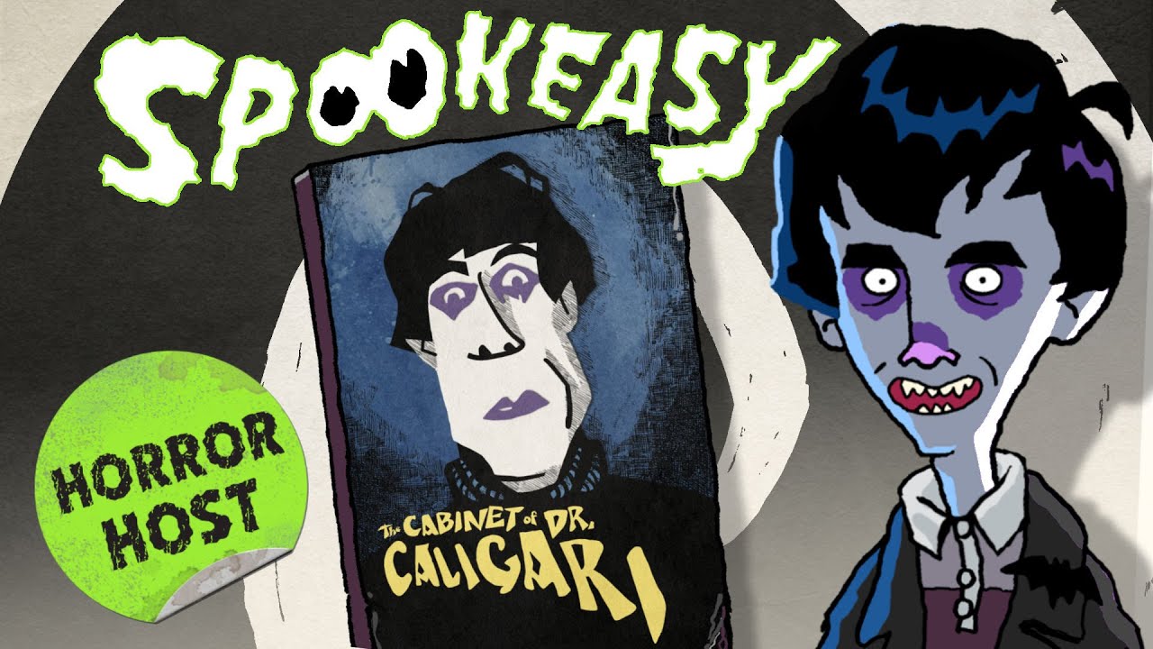 The Cabinet of Dr Caligari hosted by Grigor Mortis, Spookeasy with Ambient Synth-wave Soundtrack