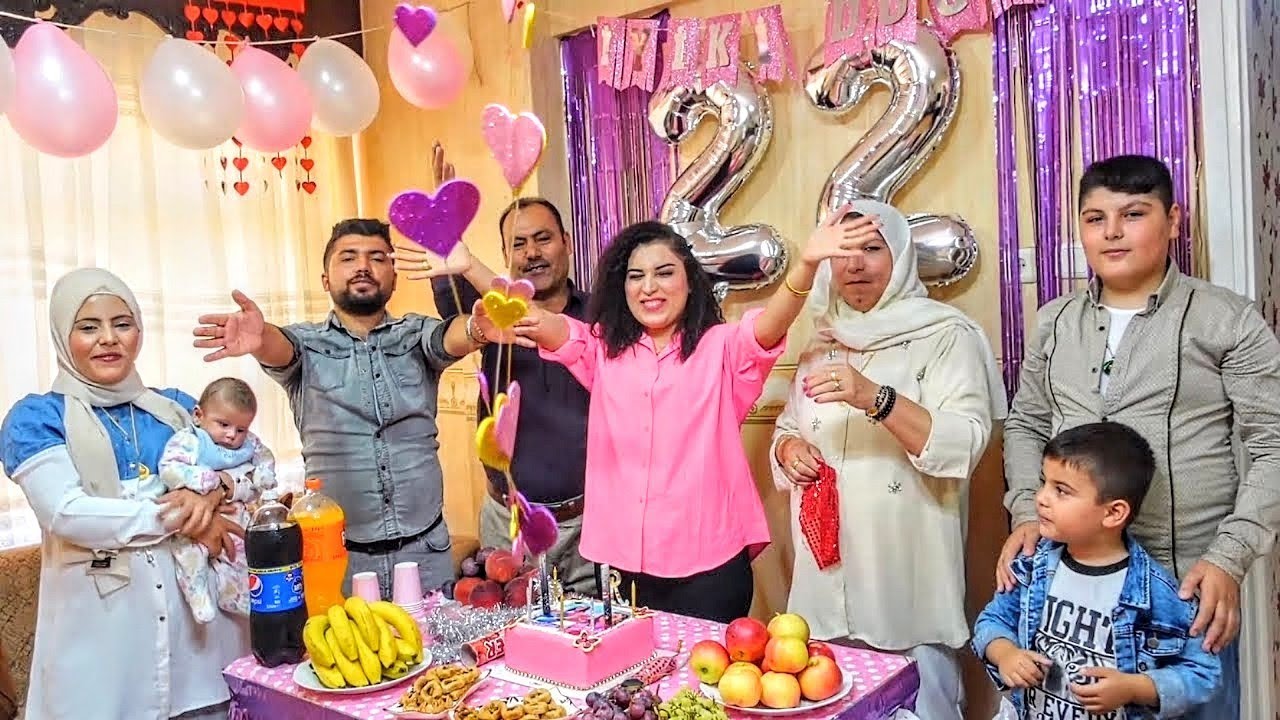 حفلة عيد ميلاد روشين لايف 🎉🎉🎉🔥🔥
