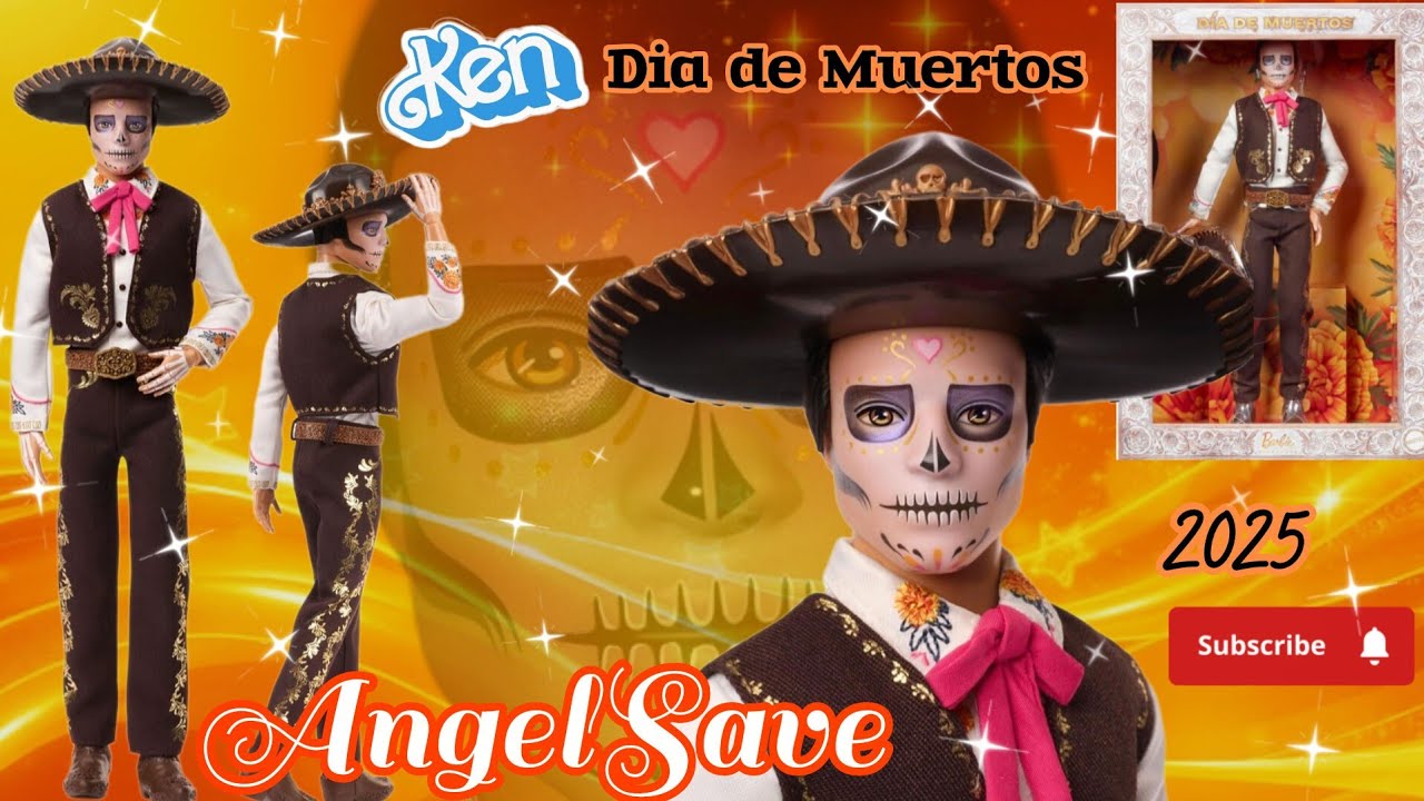 Unboxing  ken Doll dia de muertos 2025, es Espectacular 👌 Review  en Español 