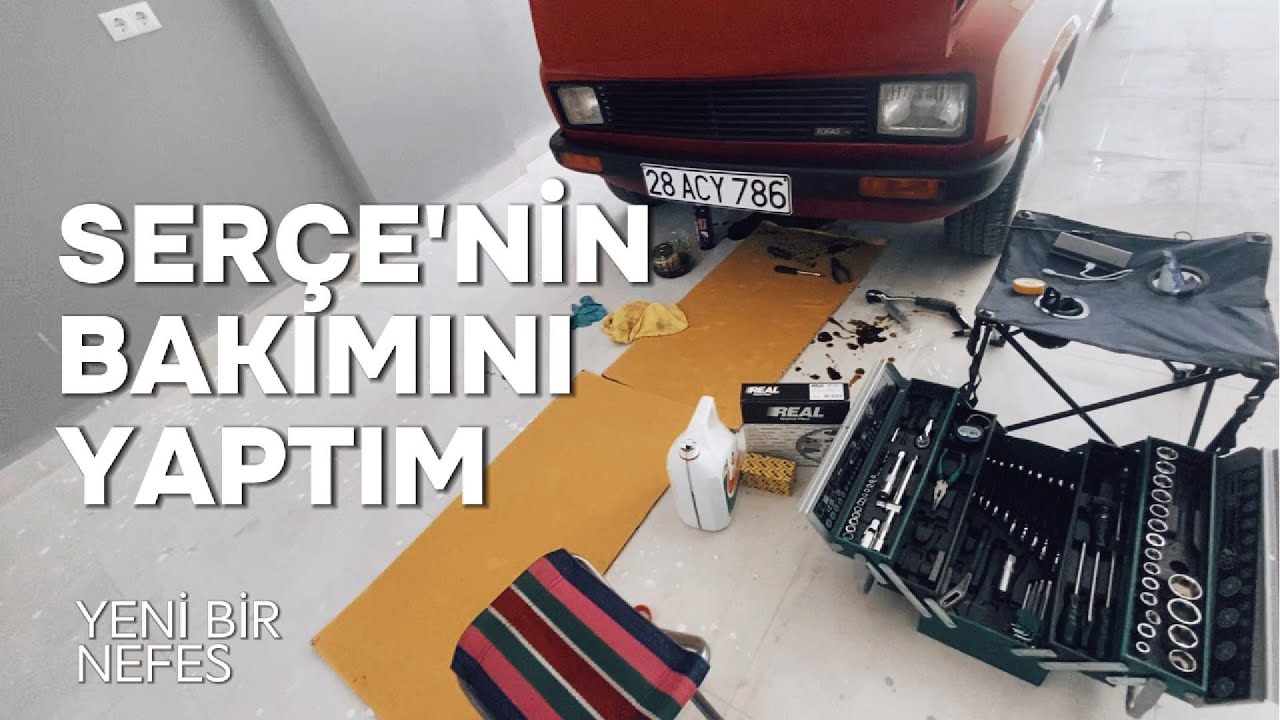 TOFAŞ SERÇE'NİN BAKIMINI YAPTIM | Maziden biri 1987..