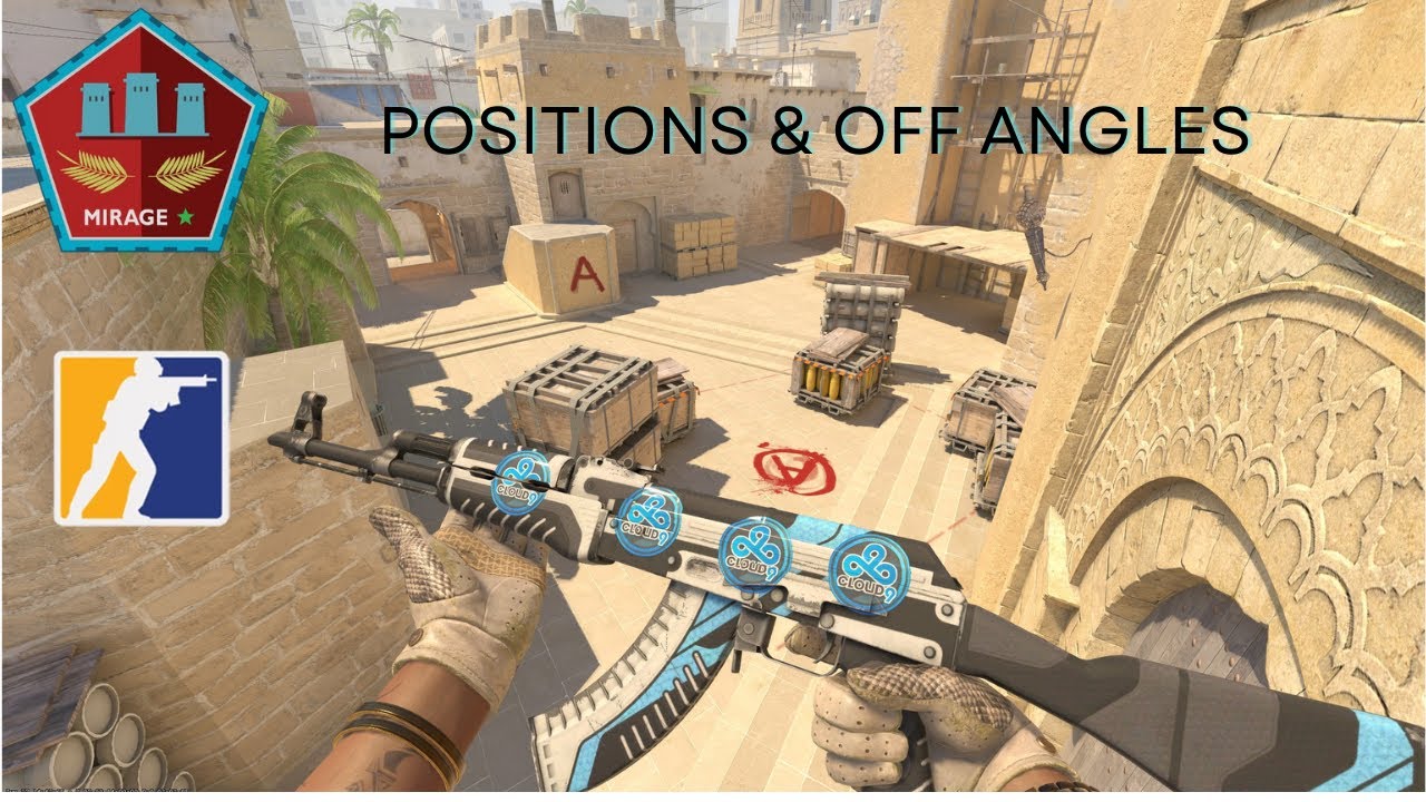 Powerful Off Angles & Positions on Mirage CS2