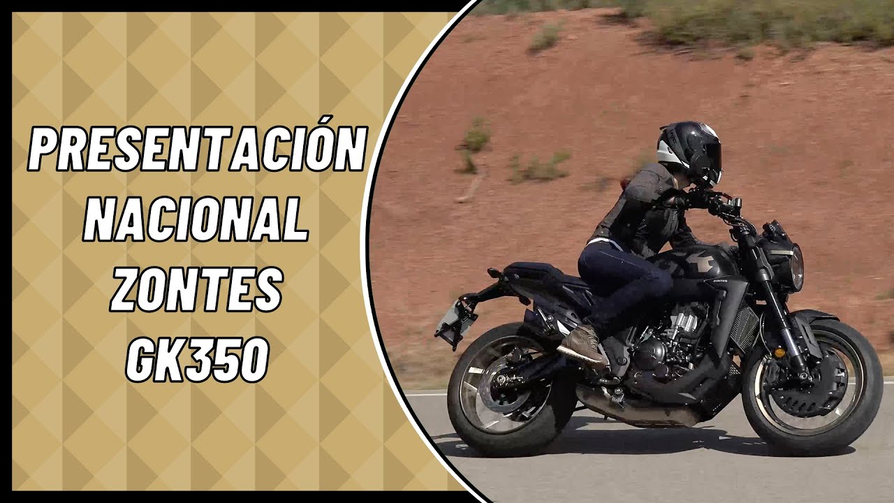 ZONTES GK 350 - Categoría PREMIUM para conquistar el mundo  😱