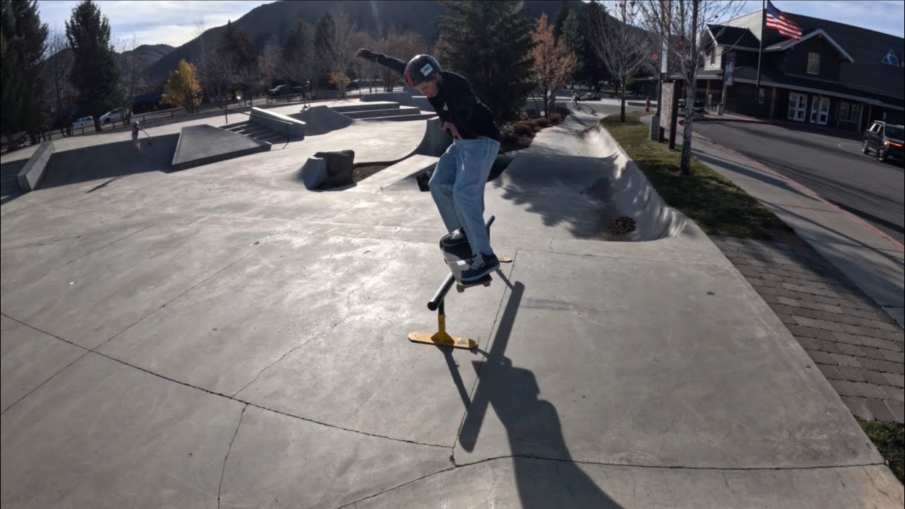 Skating The Flatbar