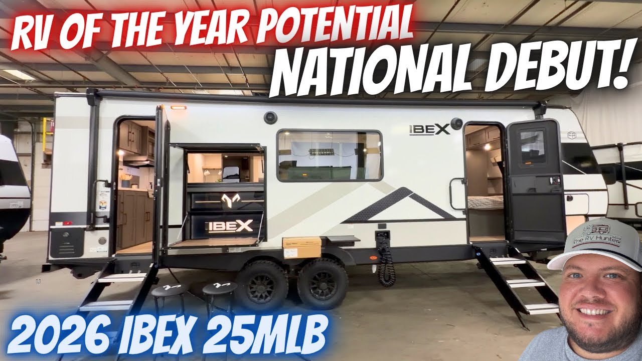 National Debut! 2026 Ibex 25MLB | Potential Travel Trailer Of The Year!