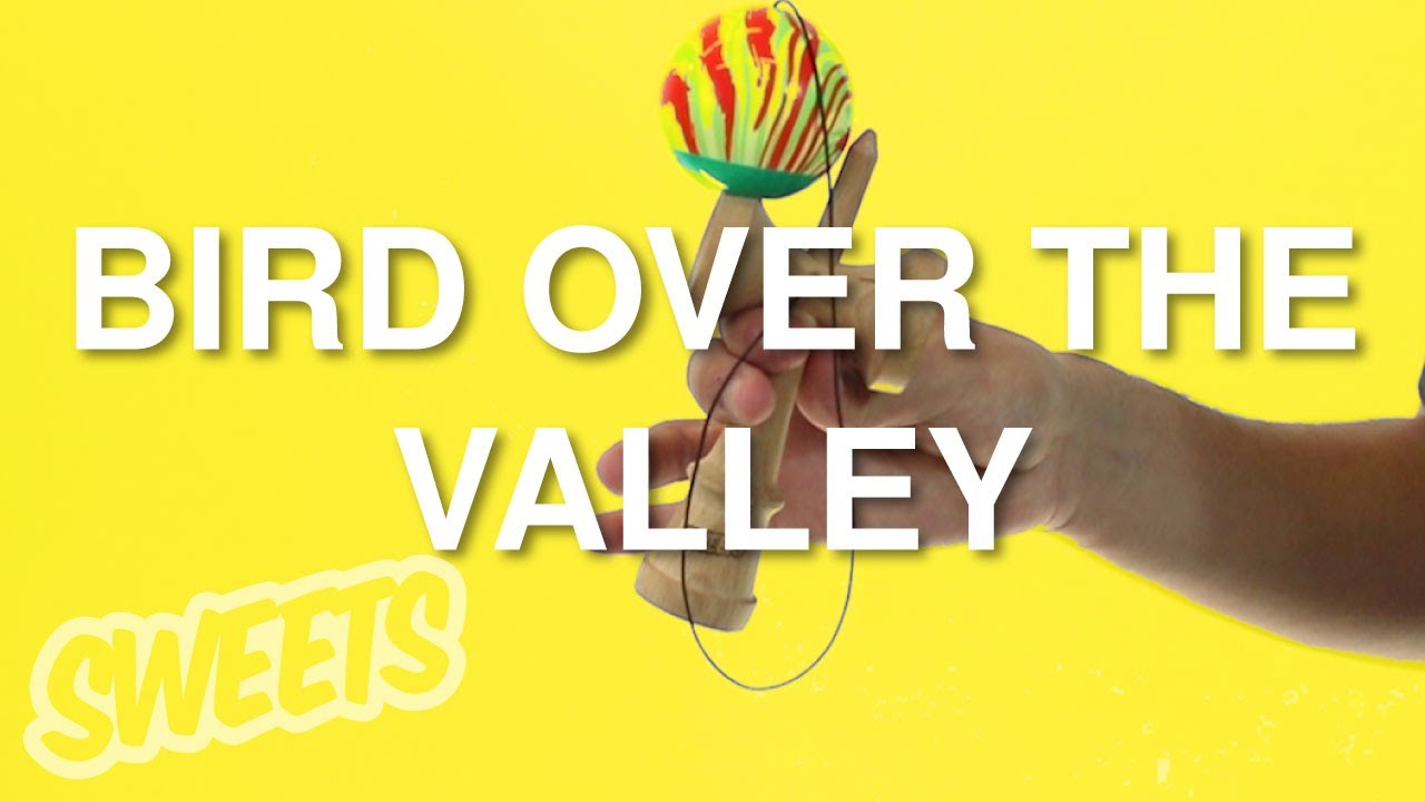 How to Bird Over the Valley - Kendama Trick Tutorial - Sweets Kendamas