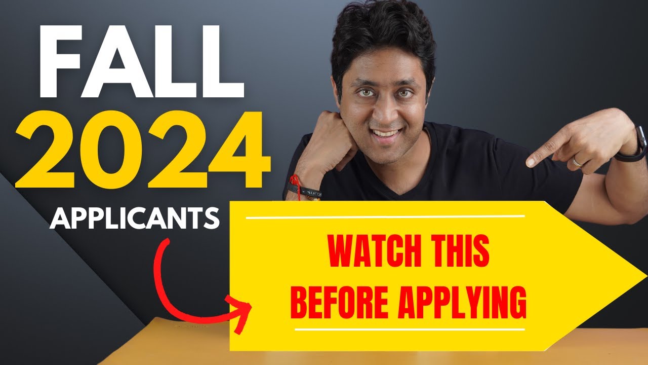 Fall 2024 Applicants!!! 🇺🇸 KNOW THESE FACTS BEFORE APPLYING!! 🤯 College Admission