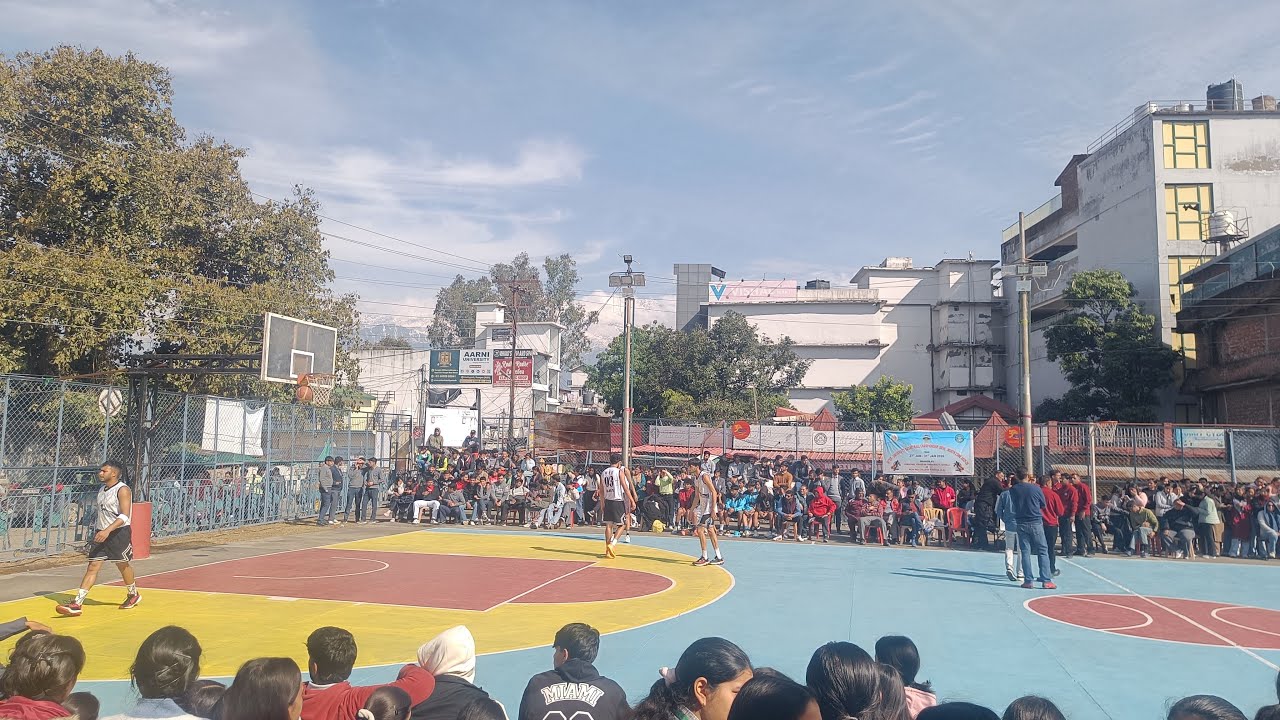 HPU vs PU Chd , North Zone Basketball Chamionship