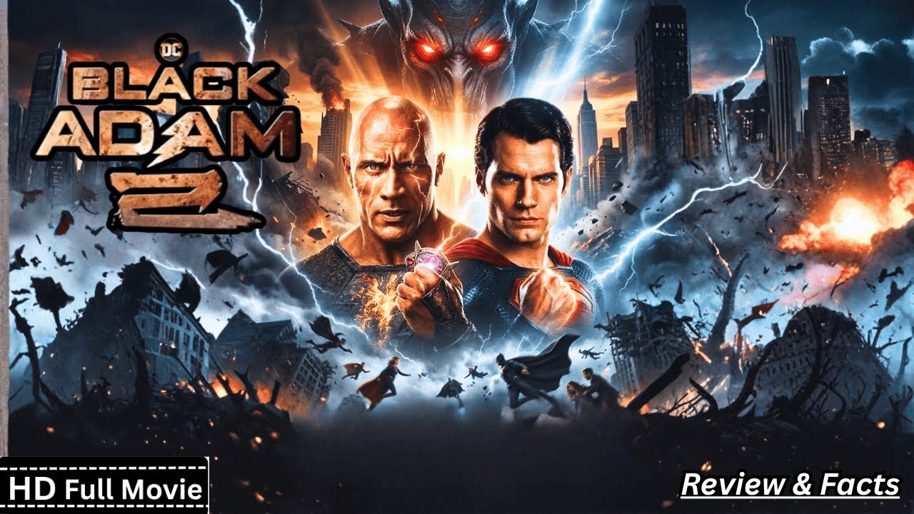 Black Adam vs Superman Full Movie (2025) Henry Cavill DC New Hollywood Movie Review & Facts