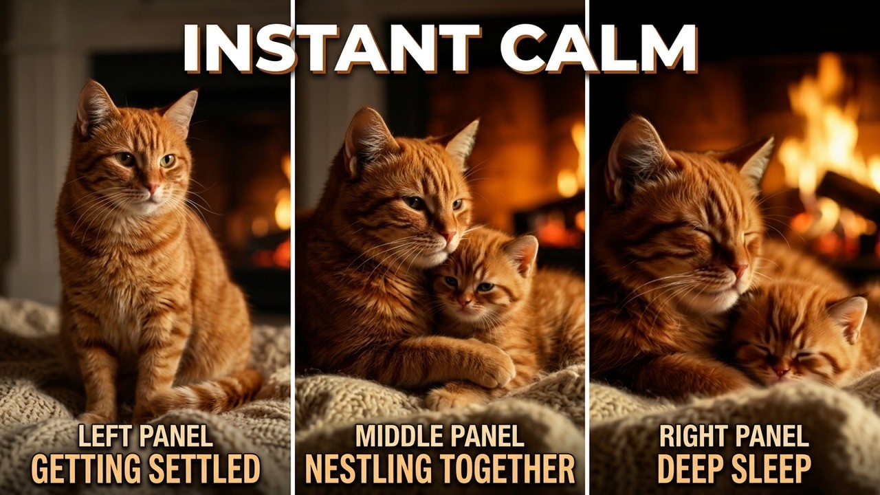 Mama with Cat – Cozy Relaxing Moments 🐱✨