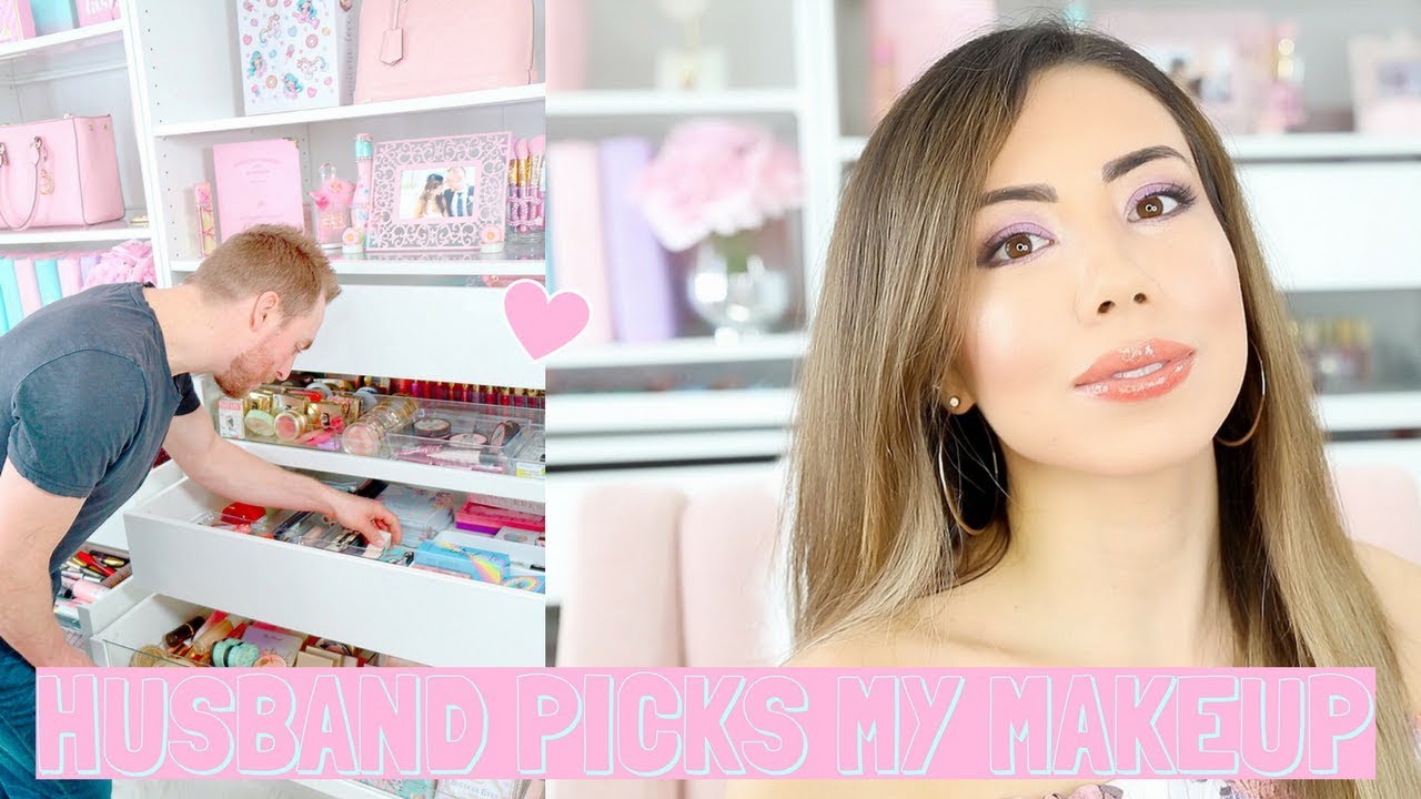 HUSBAND PICKS OUT MY MAKEUP CHALLENGE!👦🏼😱 SCARY THOUGHTS!😱