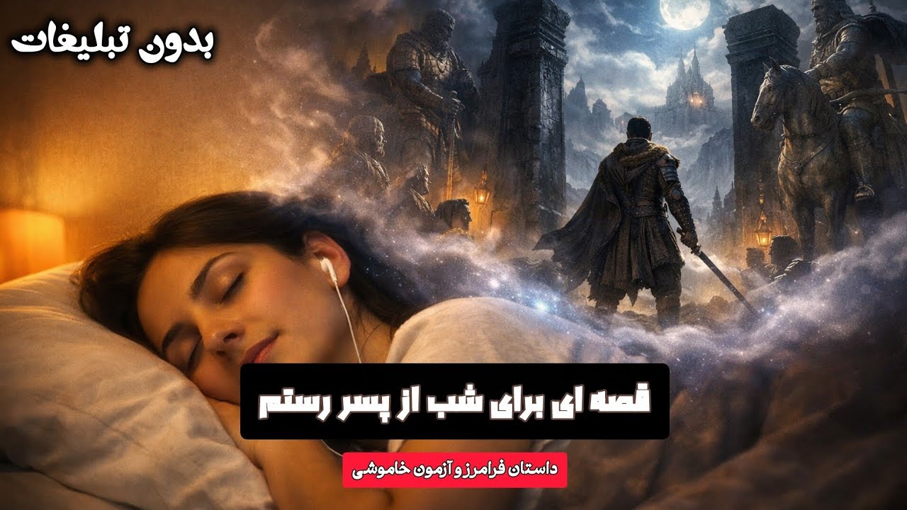 داستان و قصه شبانه برای خواب راحت و آرام | فرامرز و آزمون خاموشی | فقط گوش بده✨️🌙