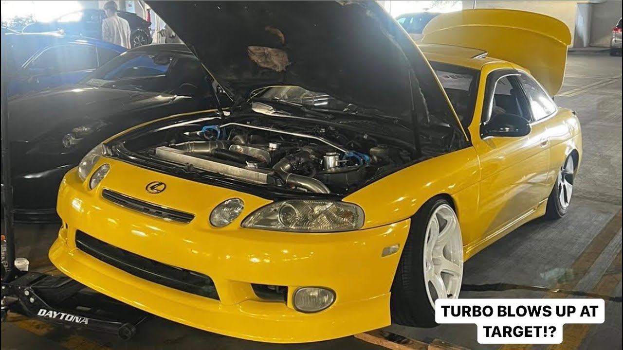 STANCED OUT 1JZ SOARER GOES DRIFTING !