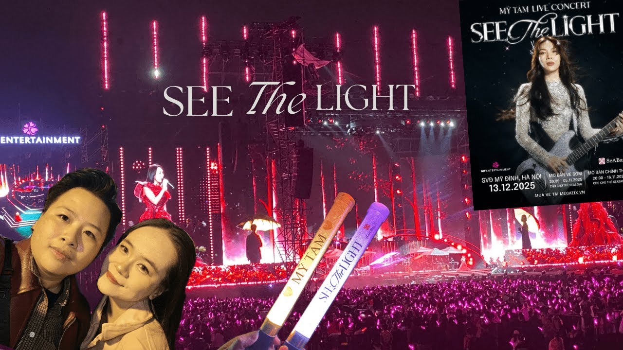 Daily Vlog 2 - Đi xem Concert See The Light của chị Mỹ Tâm