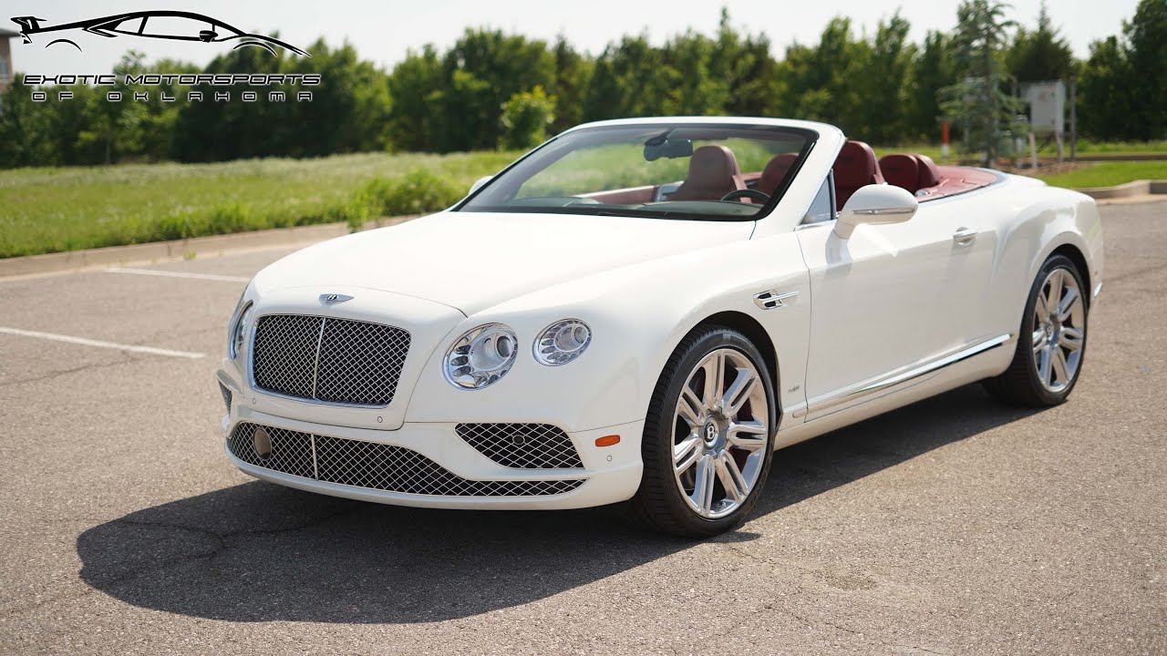 2016 Bentley Continental GT W12 Convertible For Sale