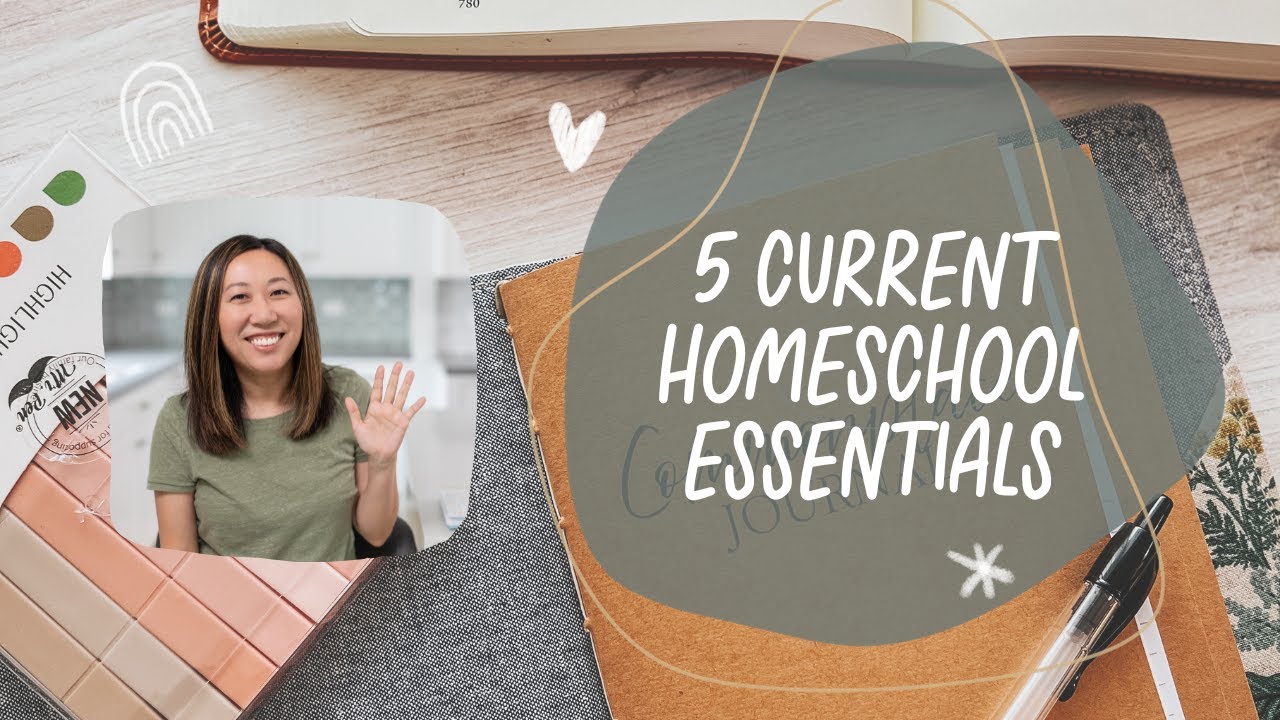 CURRENT TOP 5 HOMESCHOOL ESSENTIALS | HOMESCHOOLING ELEMENTARY, MIDDLE, AND HIGH SCHOOL