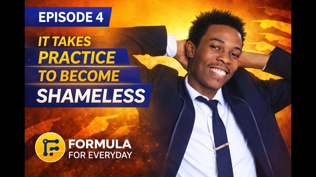 It Takes Practice to Become Shameless | Lawrence Nkwocha