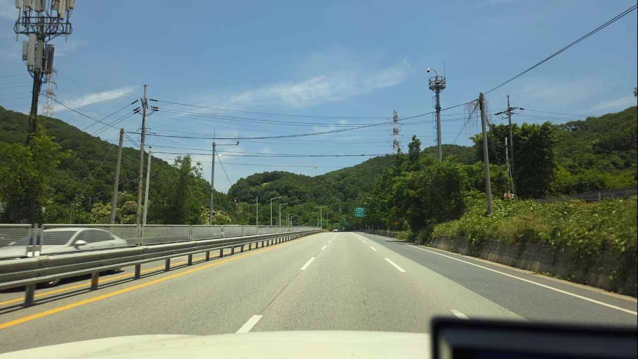 아산시 배방면 가는길