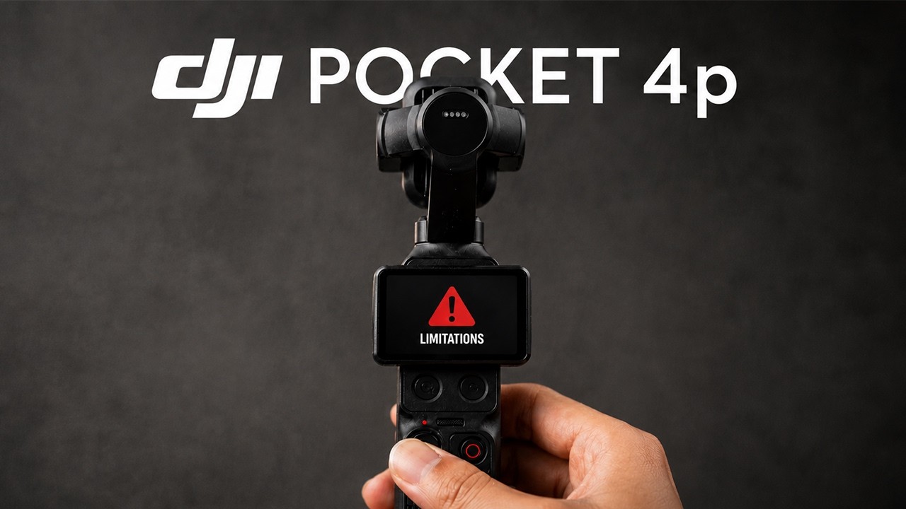 The Hidden Compromises of the DJI Osmo Pocket 4P.