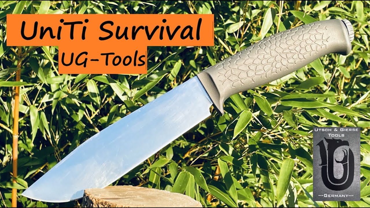 UG-tools Uniti SURVIVAL  titane 3D MagnaCut / Cronidur30 