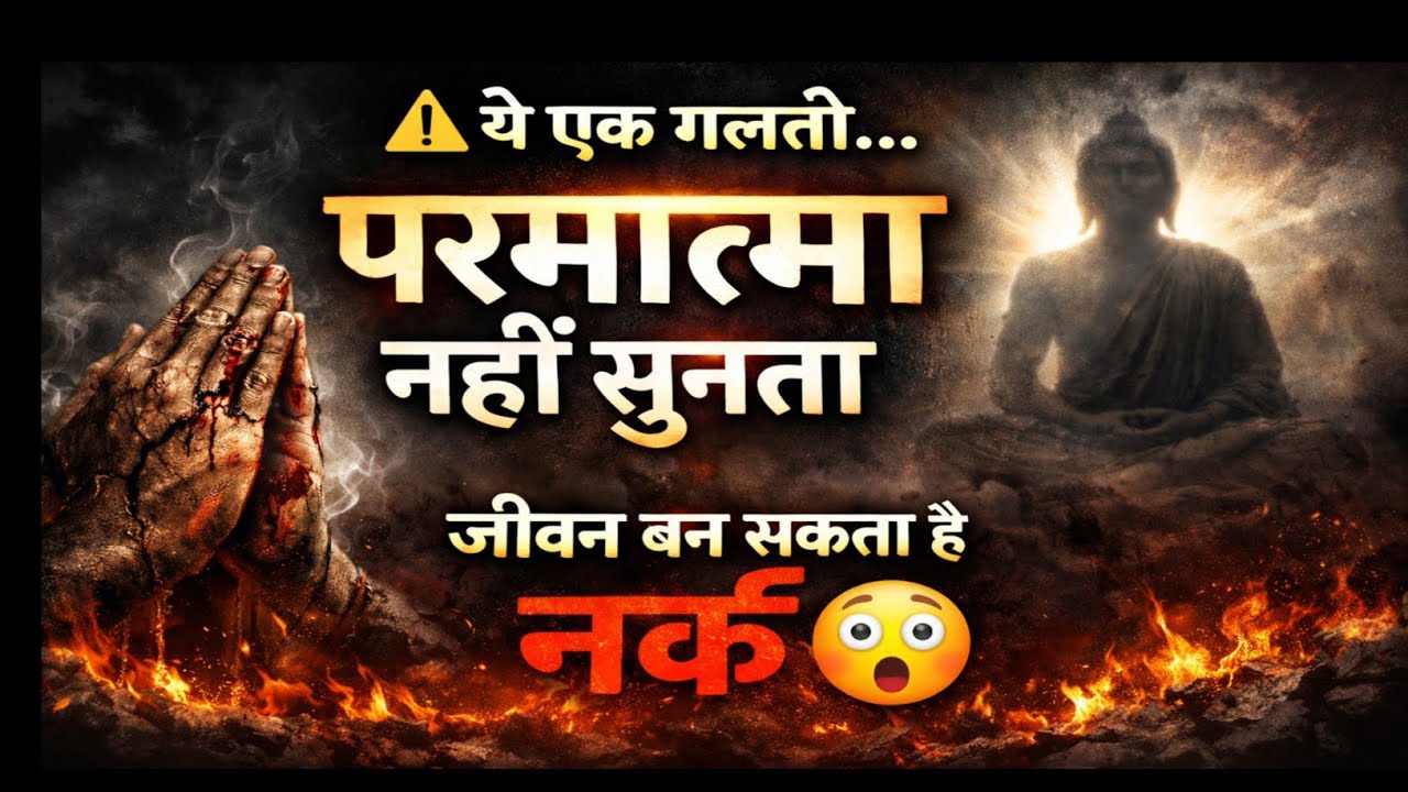 इस एक गलती से परमात्मा नहीं सुनता आपकी प्रार्थना! 😳 Life Ban Sakti Hai Narak!