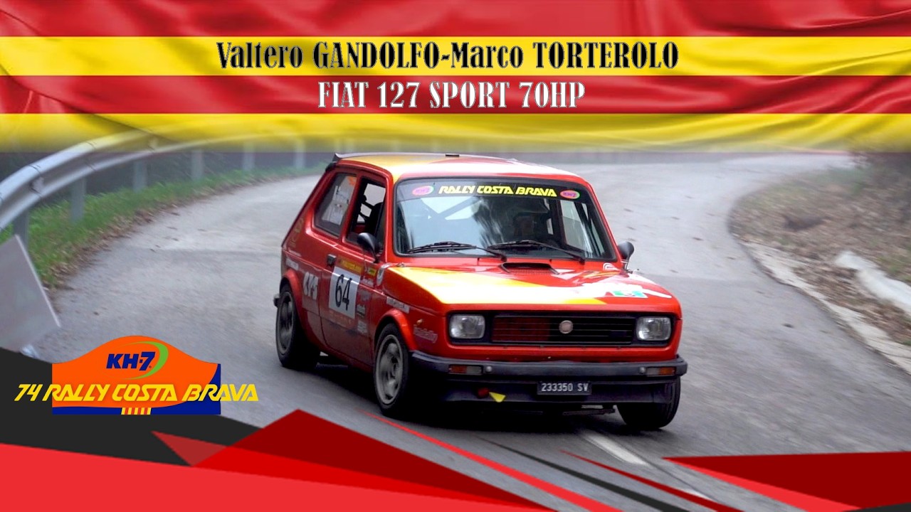 74' Rally Costa Brava 2026 || Gandolfo.Torterolo || Fiat 127 Sport 70Hp